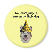 Can't Judge A Person Refrigerator Magnet