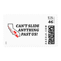 Can't Slide Anything Past Us! postage by babyveggies Can't Slide Anything Past Us! postage