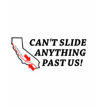 Can't Slide Anything Past Us! t-shirts