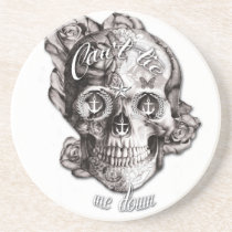 Can't Tie me Down, Nautical Skull. coasters