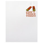 Cant Trace This Personalized Letterhead
