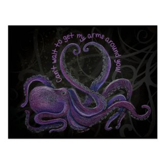 Can't Wait to Get My Arms Around You Postcard