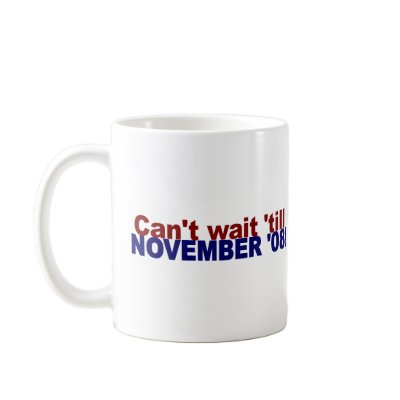 Can'T Wait To Vote Mug by worldsfair
