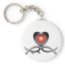 Can't we just get along key chain