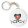 Can't we just get along key chain