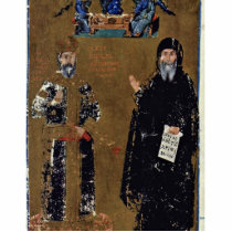 Cantacuzenos Double Portrait Of The Emperor And Mo Photo Cutout