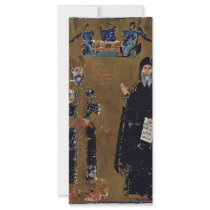 Cantacuzenos Double Portrait Of The Emperor And Mo Personalized Rack Card