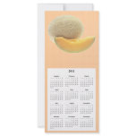 Cantaloupe Telephone and Calender card Rack Card Template
