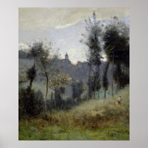 Canteleu near Rouen Poster