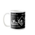 Canter Pirouette black mug