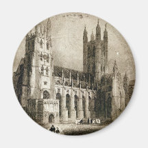 Canterbury Cathedral Fridge Magnet