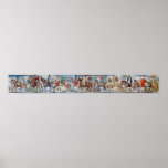 Canterbury Pilgrims Mural Poster