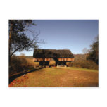 Cantilever Barn at Tipton Place Postcard