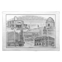 Canton, OH | Stark County Ohio Landmarks Place Mat placemats