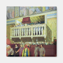 Cantoria in the Sistine Chapel Magnets
