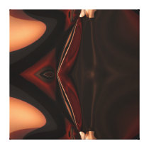 Canvas Abstract Art Chocolate Brown chocolate Flow canvas prints