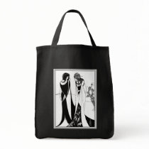 Canvas Bag: Aubrey Beardsley Vintage Art