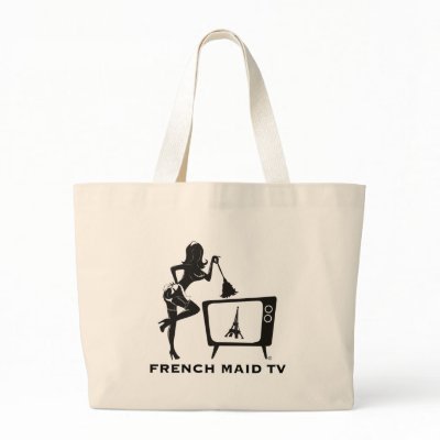 Canvas Bag French Maid TV by FrenchMaidTV