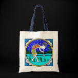 Canvas Bag: Kokopelli, Flute Player of the Desert bags