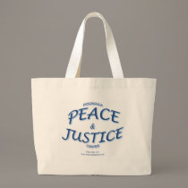 Canvas Bag - Peace and Justice by PPJC_Products Canvas Bag - Peace and Justice