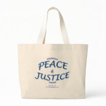 Canvas Bag - Peace and Justice by PPJC_Products Canvas Bag - Peace and Justice
