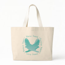 Canvas Bag with Peace Message bags