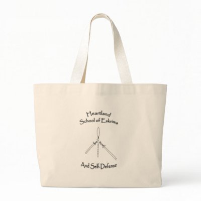 Canvas Bag with School Logo by heartlandschool