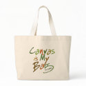 Canvas is my Bag by UTeezGoGreen Canvas is my Bag
