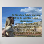 Canvas Picture Jabez Prayer Print