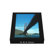 Canvas print - Golden Gate Bridge wrappedcanvas