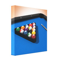 Canvas Print: Pool Balls / Billiards