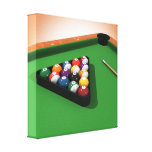 Canvas Print: Pool Balls / Billiards