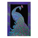 Canvas Print -Proud Peacock