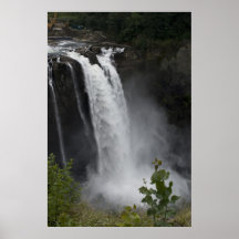 Canvas Print:  Snoqualmie Falls