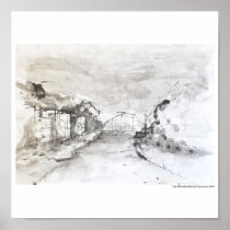 Canvas printing art print Hanover line