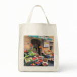 Canvas Tote--Italian Market Canvas Bag