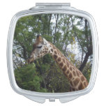Cany_The_Giraffe_,Square_Cosmetic_Compact_Mirror. Makeup Mirror