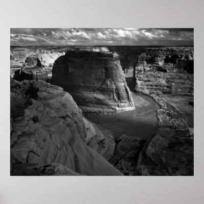 Canyon de Chelly, View of Valley from Mountain Poster by gillick
