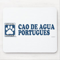 Cao De Agua Portugues Blue Mouse Pads