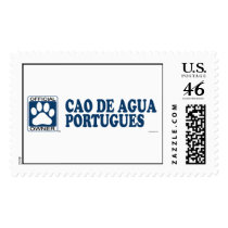Cao De Agua Portugues Blue Stamps