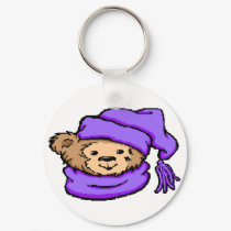 Cap and Scarf 3 keychains