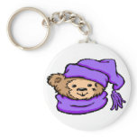 Cap and Scarf 3 Keychain