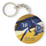 Cap and Tassel Custom Graduation Keychain Gift