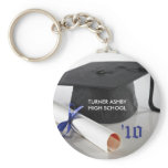 Cap and Tassel Custom Graduation Keychain Gift_v2