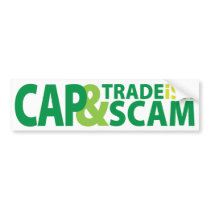 Cap and Trade is a Scam bumper stickers by AmericanElephant Cap and Trade is a Scam bumper stickers