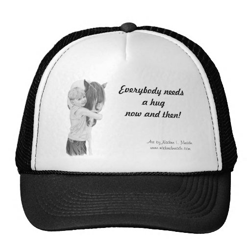 Cap, Everybody needs a hug now and then Trucker Hats