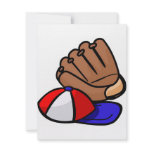 Cap & Glove Invitations