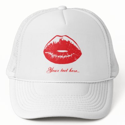 Kiss me hot cap to customize