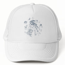 Cap Masonic Fantasy Blue Mesh Hats