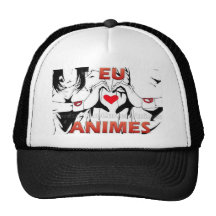 Cap otaku/livens up mesh hat